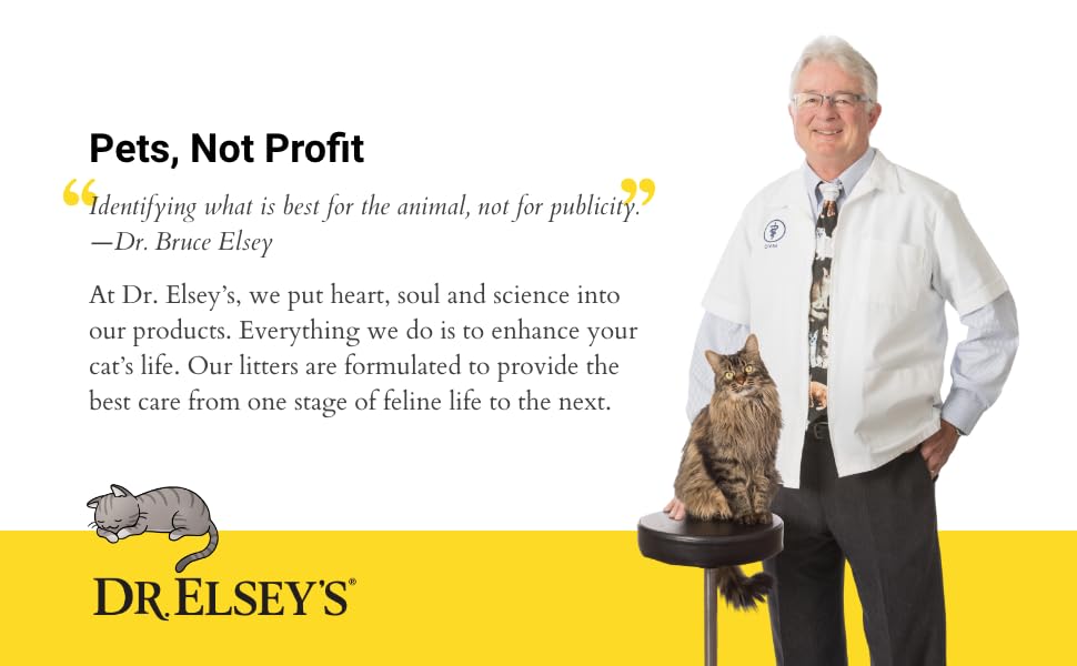 Dr. Elsey's Ultra UnScented Clumping Clay Cat Litter 40 lb. Bag